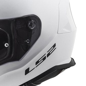 LS2 Storm III Solid White Gloss FF818