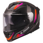 Casque Integral LS2 Storm III Sporty Grey Purple FF818