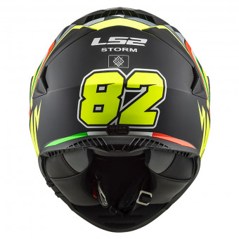 LS2 Storm Nepa Replica H-V Yellow Black FF800