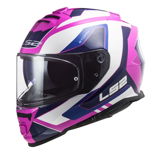 Integral LS2 Storm Techy White Pink FF800 Integral LS2 Storm Techy White Pink FF800