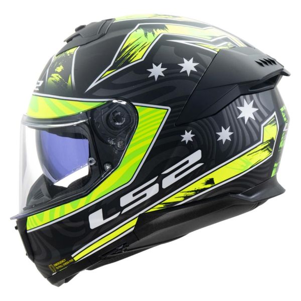 Integral LS2 Stream II Galdam Black H-Vis Yellow FF808 Integral LS2 Stream II Galdam Black H-Vis Yellow FF808