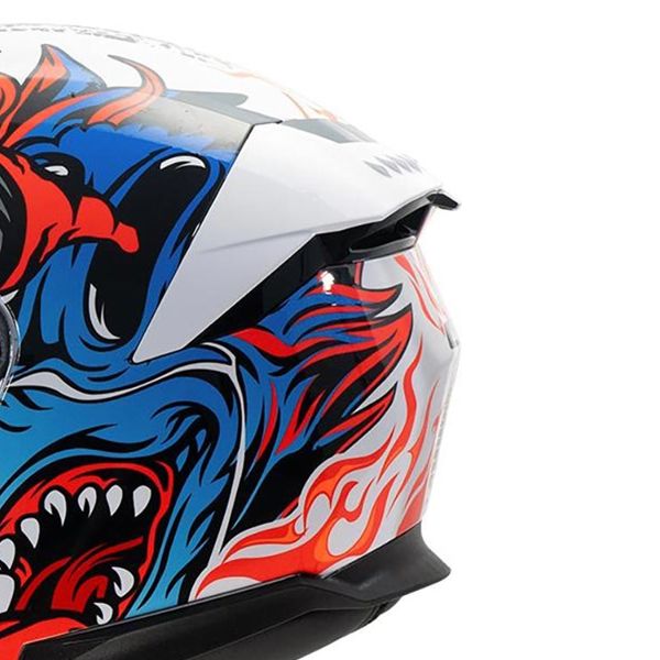 LS2 Stream II Inferno White Blue FF808