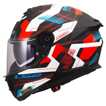 LS2 Stream II Mika White Blue Red FF808