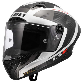 Integral LS2 Thunder GP Aero Raute Wei Grau FF805