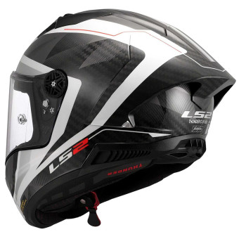 LS2 Thunder GP Aero Raute Wei Grau FF805