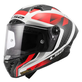 Integral LS2 Thunder GP Aero Raute White Red FF805