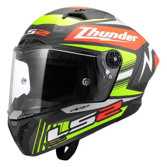 Integral LS2 Thunder GP Aero Replica Schwarz FF805