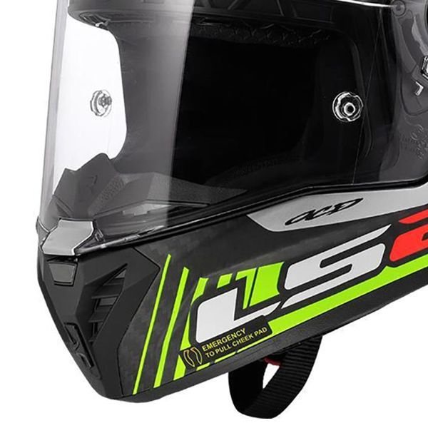 LS2 Thunder GP Aero Replica Schwarz FF805