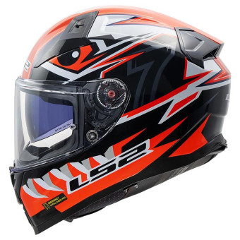 Integral LS2 Vector II Buntri Black Red FF811