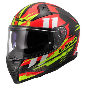 Integral LS2 Vector II C Tantic Red H-Vis Yellow FF811