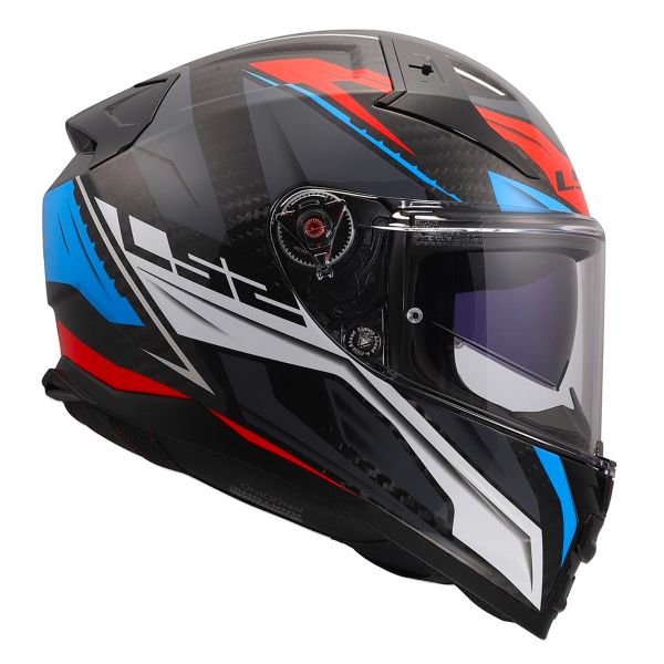 LS2 Vector II Savage White Blue Red FF811