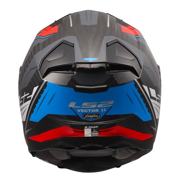 LS2 Vector II Savage White Blue Red FF811