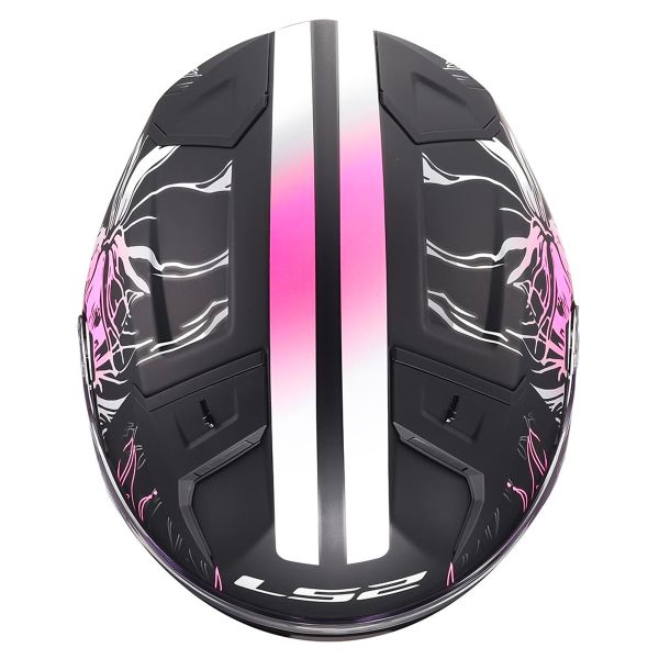 LS2 Vector II Darflo Black Pink FF811