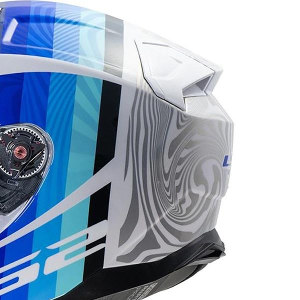 LS2 Vector II Freedom White Silver FF811