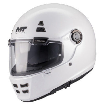 Casque Integral MT Jarama SV Pure A0 Gloss Casque Integral MT Jarama SV Pure A0 Gloss