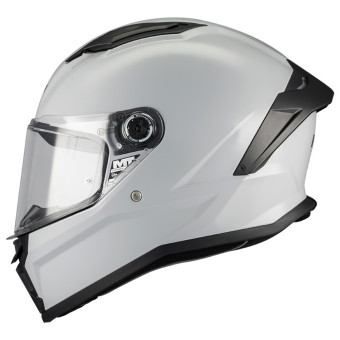 Casque Integral MT Stinger 2 Pure A12 Gloss Casque Integral MT Stinger 2 Pure A12 Gloss
