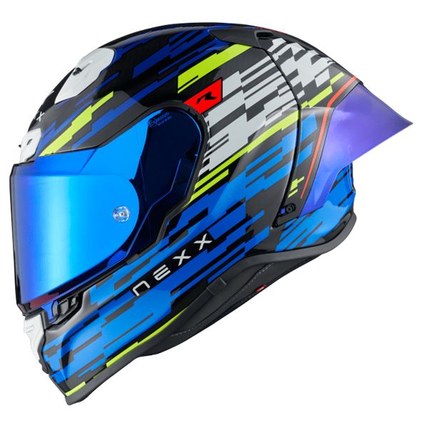 Integral Nexx X.R3R Glitch Racer Blue Neon