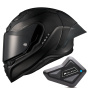 Casque Integral Nexx X.R3R Zero Pro 2 Carbon Black Matt + Kit Bluetooth BT Mini