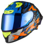 Casque Integral Nexx X.R3R Ziger Orange Blue