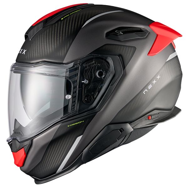 Nexx X.TR Rush Black Red Mat