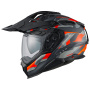 Casque Integral Nexx X.WED3 Trailmania Grey Orange Matt