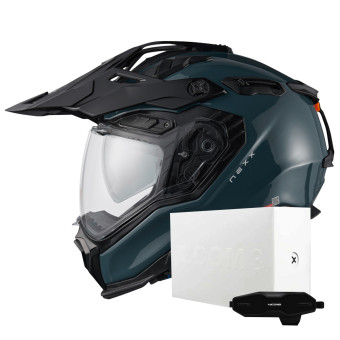 Casque Integral Nexx X.WED3 Wild Pro Blue + X.COM 3 Casque Integral Nexx X.WED3 Wild Pro Blue + X.COM 3