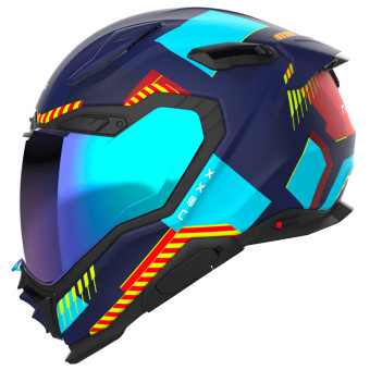 Casque Integral Nexx X.WST3 Fluence Blue Red Casque Integral Nexx X.WST3 Fluence Blue Red