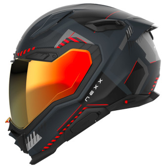 Casque Integral Nexx X.WST3 Fluence Grey Red Matt Casque Integral Nexx X.WST3 Fluence Grey Red Matt