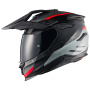 Casque Integral Nexx Y.Travl Quest Black Red Mat