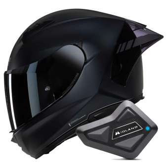 Integral Nolan N60-6 Sport Argento 333 + Kit Bluetooth BT Mini
