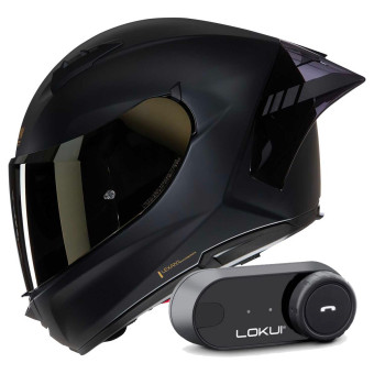 Integral Nolan N60-6 Sport Aureo 331 + Kit Bluetooth Lokui K30