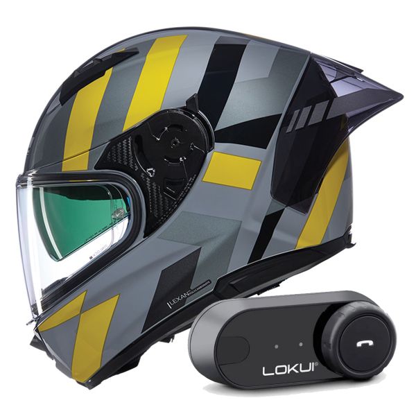 Integral Nolan N60-6 Sport Dinamico 344 + Kit Bluetooth Lokui K30