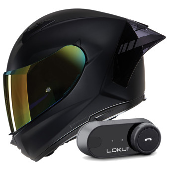 Integral Nolan N60-6 Sport Irido 334 + Kit Bluetooth Lokui K30