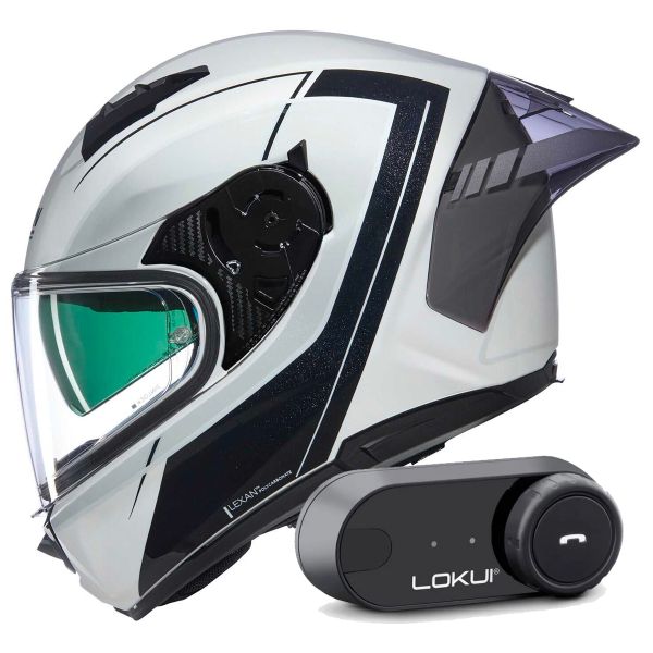 Integral Nolan N60-6 Sport Mesmerico 341 + Kit Bluetooth Lokui K30 Integral Nolan N60-6 Sport Mesmerico 341 + Kit Bluetooth Lokui K30