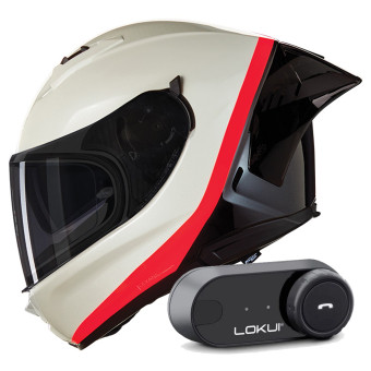 Integral Nolan N60-6 Sport Verniciatura Speciale 347 + Kit Bluetooth Lokui K30