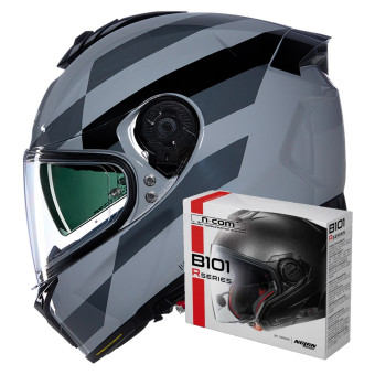 Casque Integral Nolan N80-8 Alfiere 345 + Bluetooth-Kit B101R Casque Integral Nolan N80-8 Alfiere 345 + Bluetooth-Kit B101R