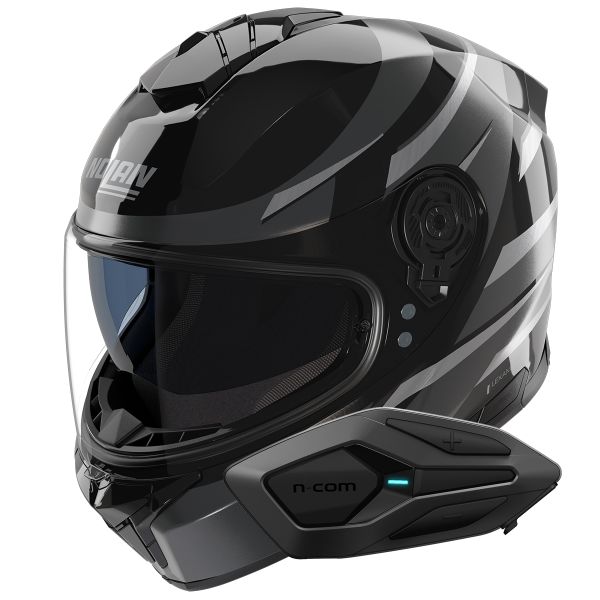 Integral Nolan N80-8 Fervo 356 + Kit Bluetooth N-Com Bluetooth+