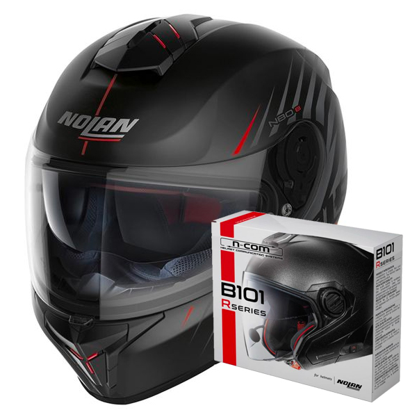 Integral Nolan N80-8 Kosmos N-Com 63 + Kit Bluetooth B101R