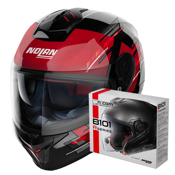 Integral Nolan N80-8 Meteor N-Com 68 + Kit Bluetooth B101R