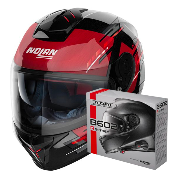 Integral Nolan N80-8 Meteor N-Com 68 + Kit Bluetooth B602R