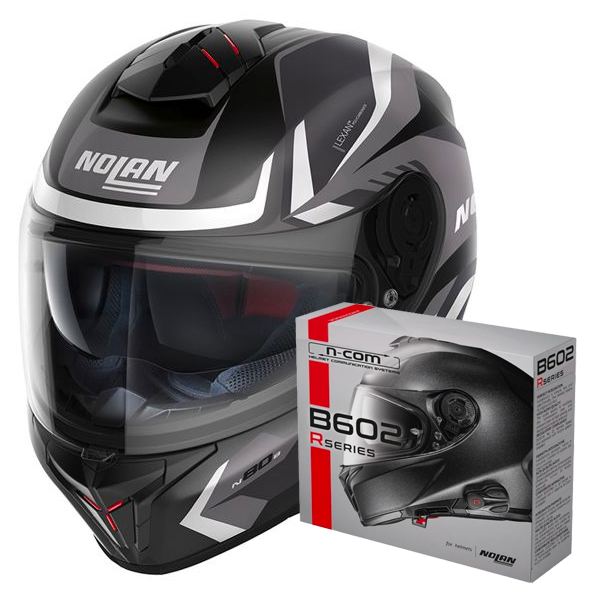 Integral Nolan N80-8 Rumble N-Com 58 + Kit Bluetooth B602R