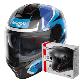 Integral Nolan N80-8 Rumble N-Com 60 + Kit Bluetooth B101R