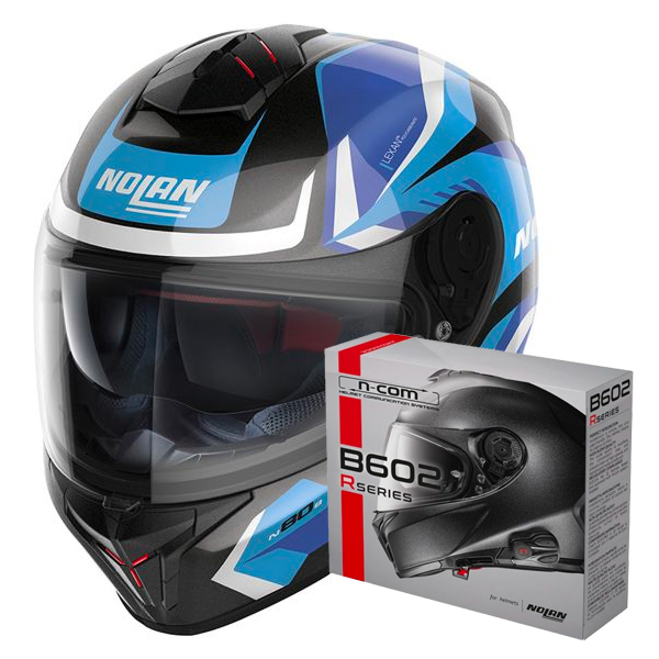 Integral Nolan N80-8 Rumble N-Com 60 + Kit Bluetooth B602R