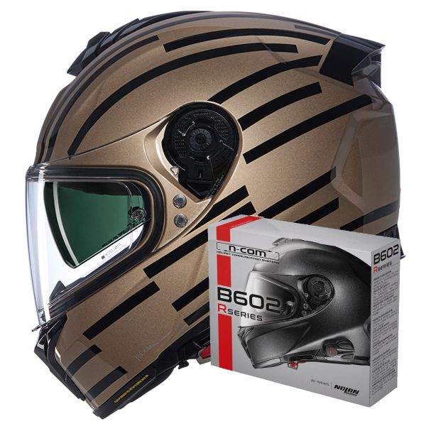 Integral Nolan N80-8 Veloce 348 + Bluetooth-Kit B602R