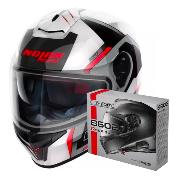 Integral Nolan N80-8 Wanted N-Com 74 + Kit Bluetooth B602R