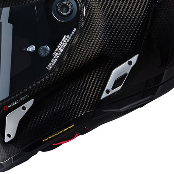 Nolan X-804 RS Ultra Carbon Argento 332