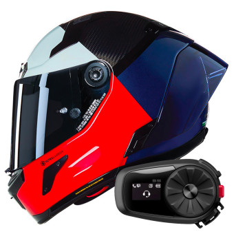Integral Nolan X-804 RS Ultra Carbon Blocco 348 + Bluetooth Kit 5S Solo