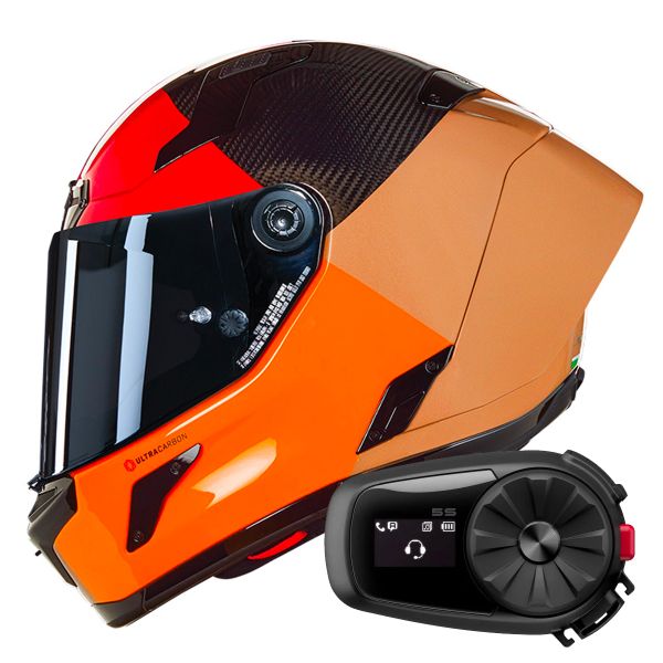 Integral Nolan X-804 RS Ultra Carbon Blocco 349 + Bluetooth Kit 5S Solo