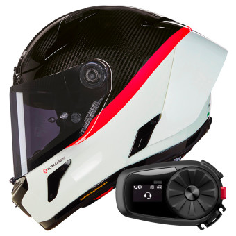 Integral Nolan X-804 RS Ultra Carbon D.O.C. 346 + Bluetooth Kit 5S Solo