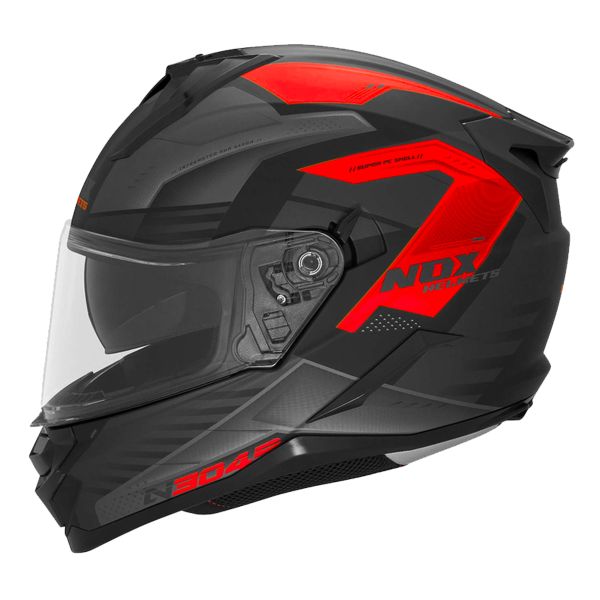 Integral NOX N304S Carver Matt Black Red